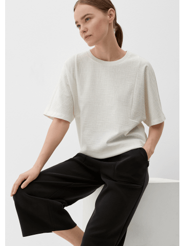 S. Oliver T-Shirt kurzarm in Creme