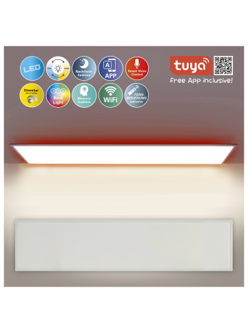 näve Smart Home LED Backlight Panel in weiß - EEK D - (L)100cm x (B)25cm x (H)6cm