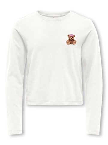 KIDS ONLY Langarmshirt KOGREX L/S PRINT TOP JRS in cloud dancer