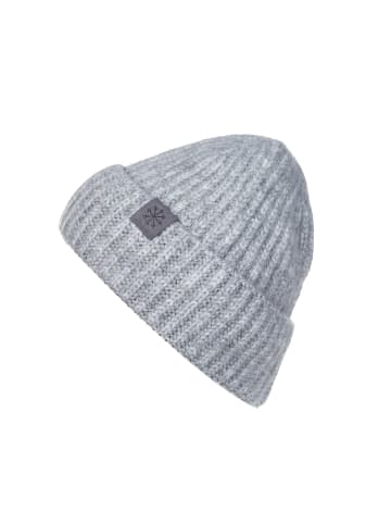 Faera Strickmütze warmes Design in Grau