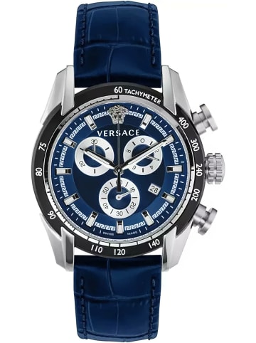 Versace Analoguhr für Herren in blau