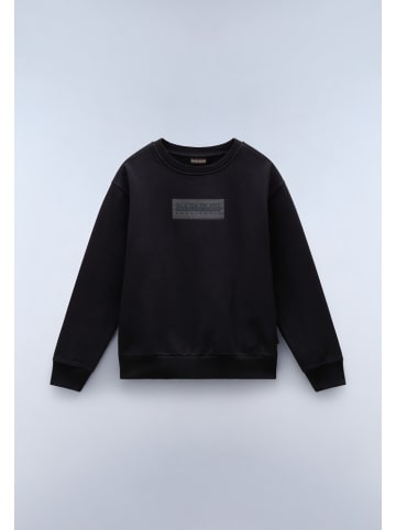 Napapijri Pullover "B-Box Logo C" in Schwarz