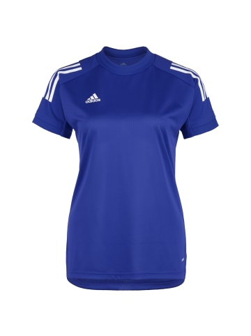 adidas Performance Trainingsshirt Condivo 20 in blau / weiß