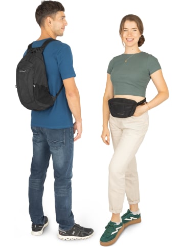 normani Bauchtasche mit Rucksackfunktion Skei in Schwarz