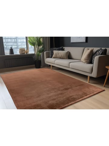 Vivorum Wohnzimmer / Schlafzimmer Kurzflor Teppich Cross 425 in braun