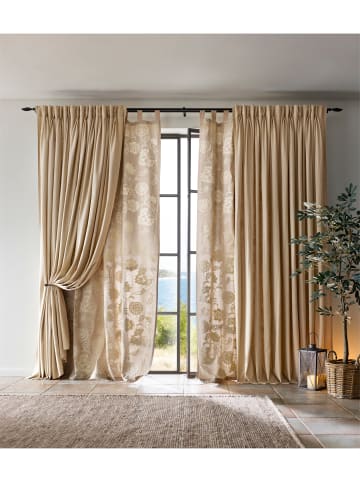 Heine Dekoschal in beige