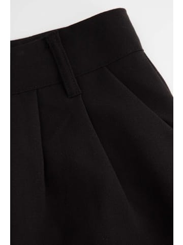 Coccodrillo Weite Stoffhose in schwarz