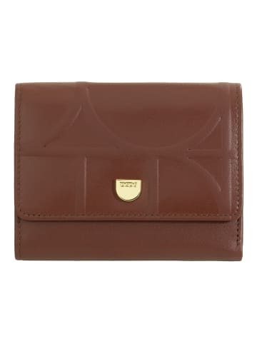 DuDu Up Geldbörse Leder 11 cm in choccolate-lilac