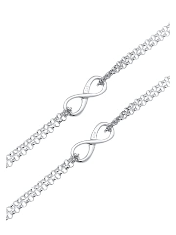 Elli Armband 925 Sterling Silber Infinity in Silber