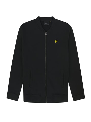 Lyle & Scott Sweatjacke in Schwarz