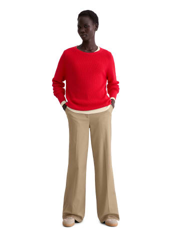 Marc O'Polo DfC Pullover loose in Bright Red