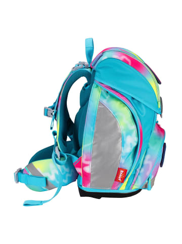 Scout Alpha Safety Light Schulranzen-Set 5-teilig in Happy Rainbow