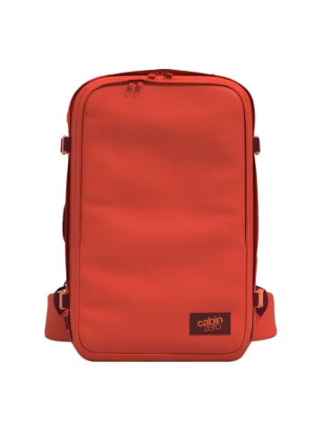 Cabinzero Travel Cabin Bag Classic Pro 42L Rucksack 54 cm Laptopfach in tomato festival
