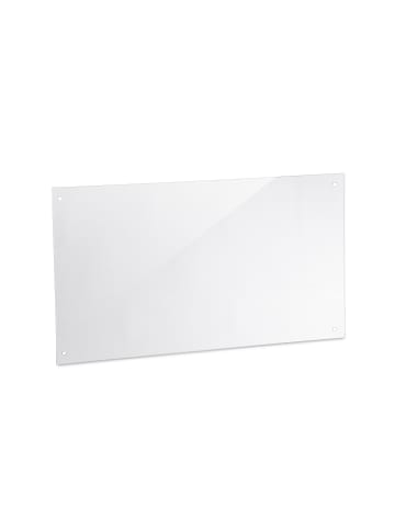 relaxdays Spritzschutz in Transparent - (B)70 x (H)40 cm