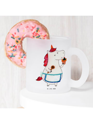 Mr. & Mrs. Panda Teetasse Einhorn Küche ohne Spruch in Transparent