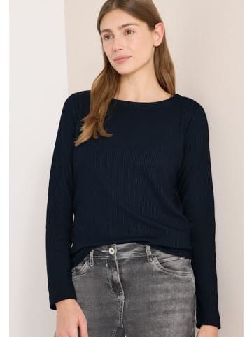 Cecil Langarmshirt in universal blue