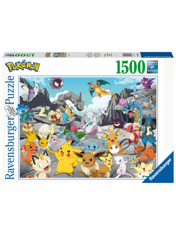 Ravensburger Ravensburger Puzzle 16784 - Pokémon Classics - 1500 Teile Puzzle für...