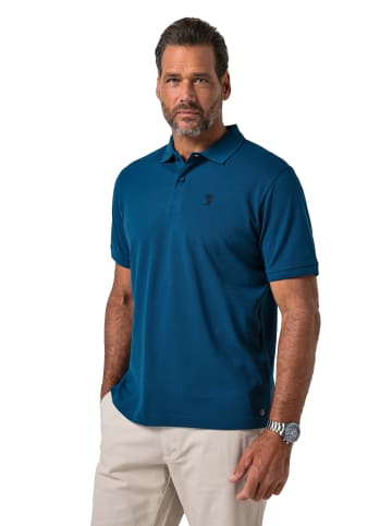 JP1880 Poloshirt in blaugrün