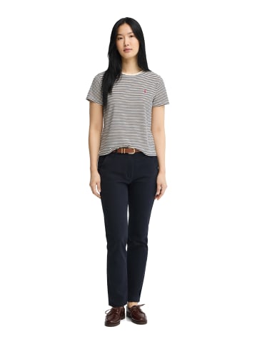 Polo Club T-Shirt RIGBY GO ELBA STRIPES in Blau-Ecru