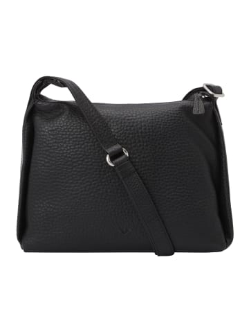 VLD VOi Leather Design Hirsch Umhängetasche Leder 29 cm in schwarz