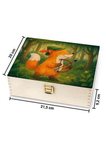 Mr. & Mrs. Panda Tee Box Schütze Astrologie Design ohne Spruch in Weiß