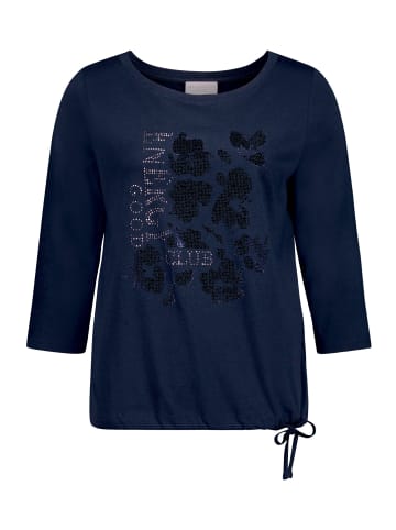 Betty Barclay Casual-Shirt mit Tunnelzug in dunkelblau