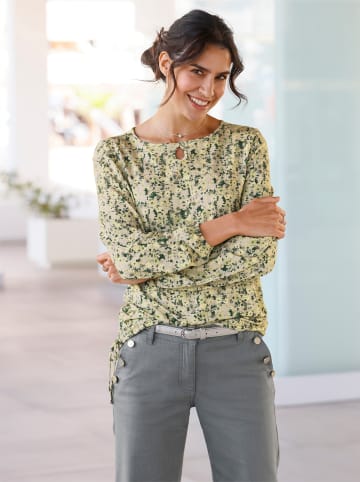 WITT WEIDEN Print-Shirt in elfenbein-zitrone-bedruckt