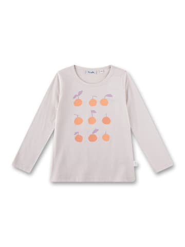 Sanetta Langarmshirt in Beige