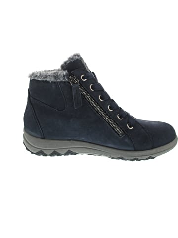 WALDLÄUFER H-Teresa Schnürstiefel Blau