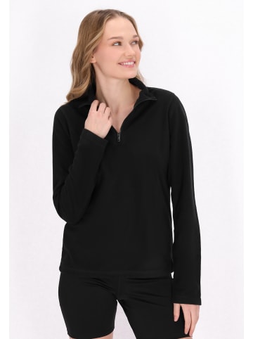 myMO ATHLSR Fleecepullover in Schwarz