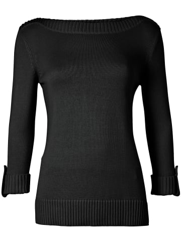 WITT WEIDEN Pullover in schwarz