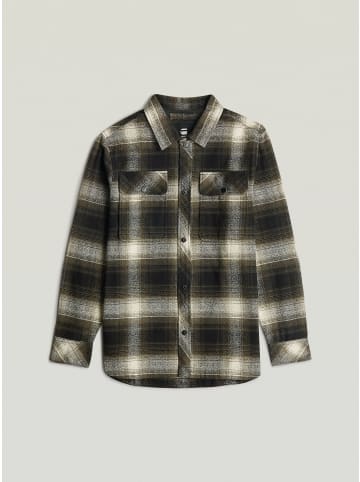 G-Star Raw GPO Overshirt asfalt arthur check