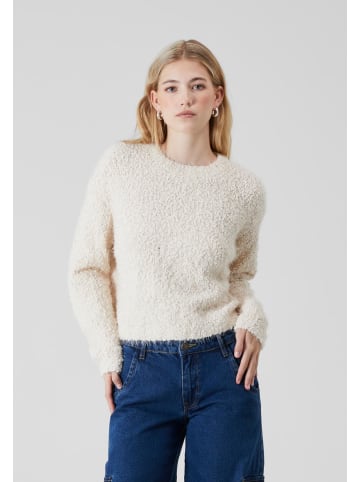 Noisy may Noisy may Gestrickter Rundhalsausschnitt in eggnog