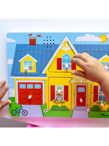 Melissa & Doug Puzzle mit Soundeffekten rund um das Haus- ab 3 Jahren