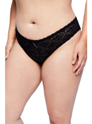 Ulla Popken String in schwarz