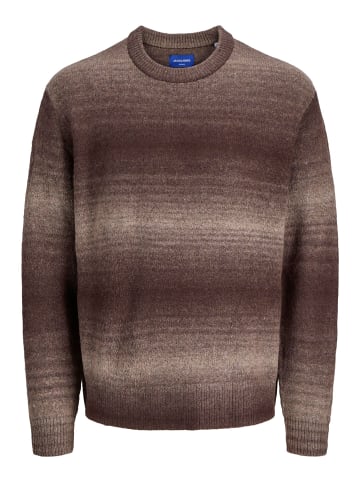 Jack & Jones Strickpullover in Deep Mahogany