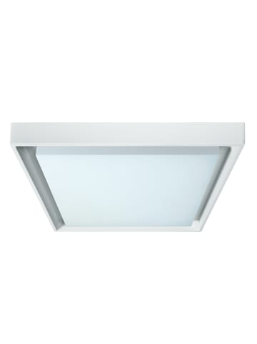 näve LED Außenwandleuchte IP54 "Mio" Ø 34 cm in weiß