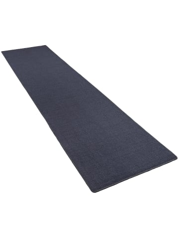 Snapstyle Sisal Läufer Natur Teppich in blau
