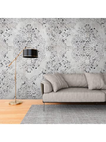 A.S. Création Tapete Baroque Shadow in Grau & Silber