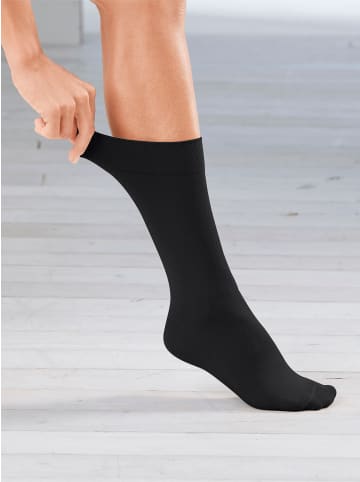 Rogo Socken in schwarz