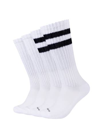 camano Tennissocken super soft 4er Pack comfort in Weiß mix