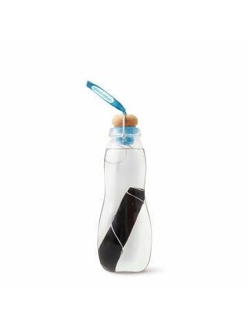 Black+Blum Trinkflasche Eau Good Glas, blau - 650 ml