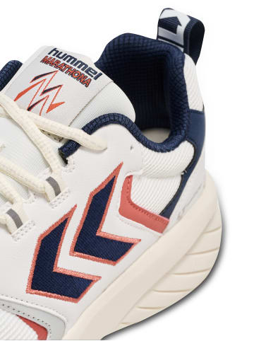 Hummel Sportschuh Marathona Reach Lx Rt in WHITE/NAVY/RED