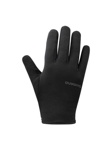 SHIMANO Fahrrad-Handschuhe LIGHT Thermal in Schwarz