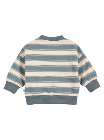 müsli Babysweatshirt in Oak/ Stormy blue