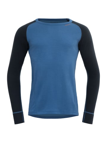 DEVOLD M DUO ACTIVE MERINO 205 SHIRT in Blau