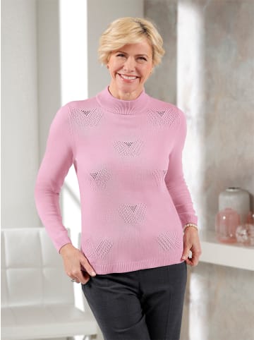 WITT WEIDEN Stehkragenpullover in rosé