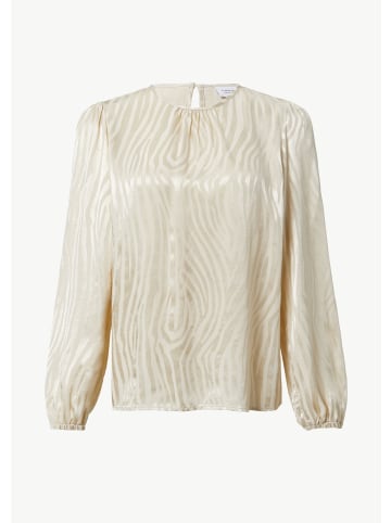 comma CI Bluse langarm in Beige