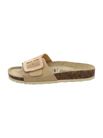 Valleverde Klassische Pantoletten in Beige