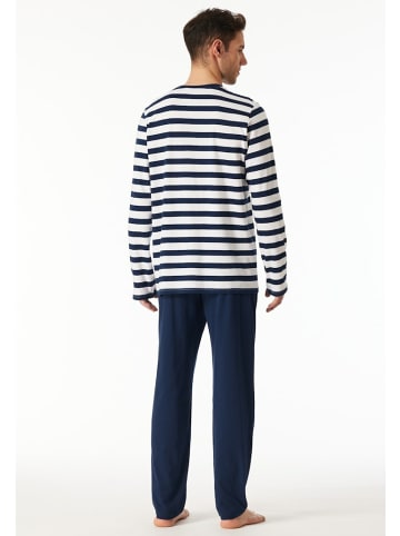 Schiesser Trainingsanzug für Herren in marineblau